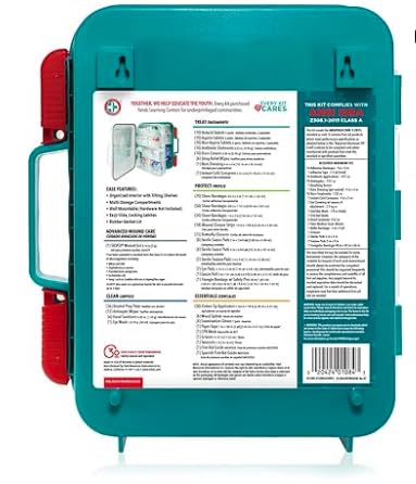 Comprehensive 351-Piece First Aid Kit
