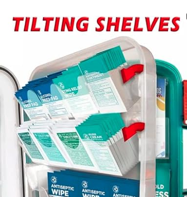 Comprehensive 351-Piece First Aid Kit