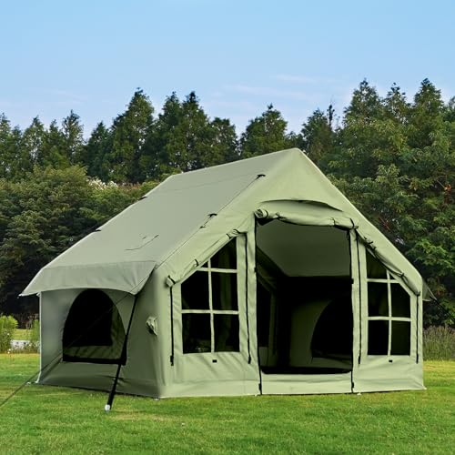 KNUO Inflatable Glamping Tent for 2-6 People