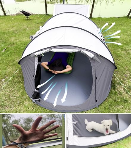 2-Person Waterproof Pop-Up Camping Tent