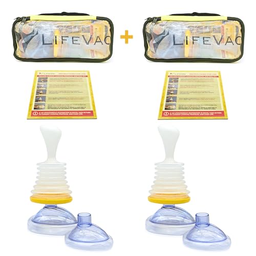 LifeVac Yellow Travel Kit - Suction Rescue Device