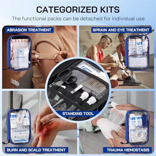 500-Piece Premium Emergency First Aid Kit