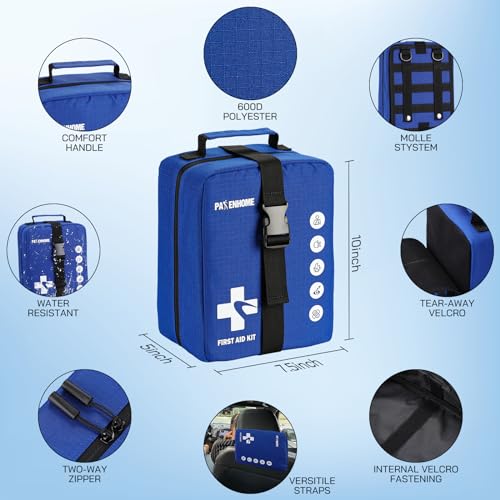 500-Piece Premium Emergency First Aid Kit