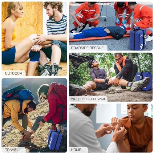 500-Piece Premium Emergency First Aid Kit