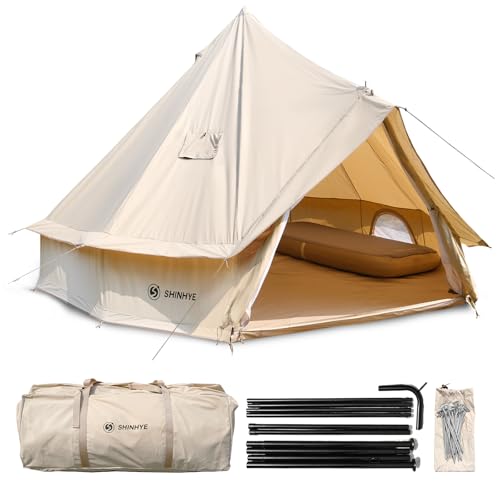 4 Seasons Canvas Bell Tent for Camping