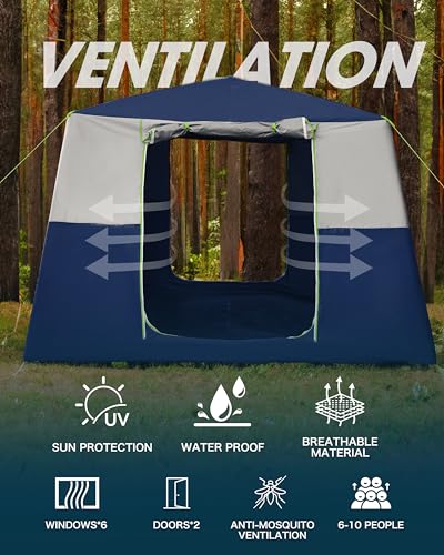 Large Family Air Tent – Waterproof, Easy Setup