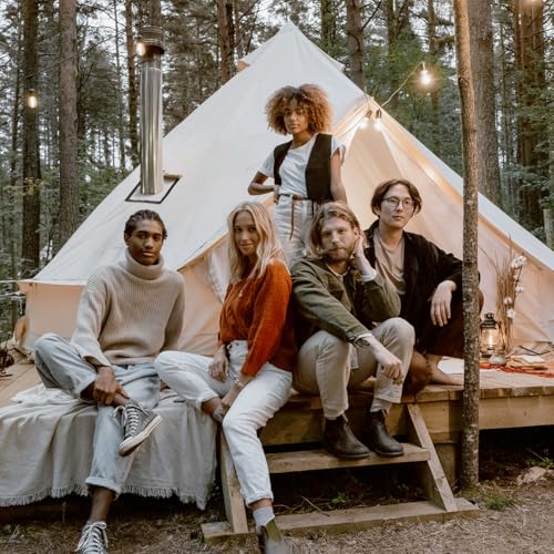 4 Seasons Canvas Bell Tent for Camping