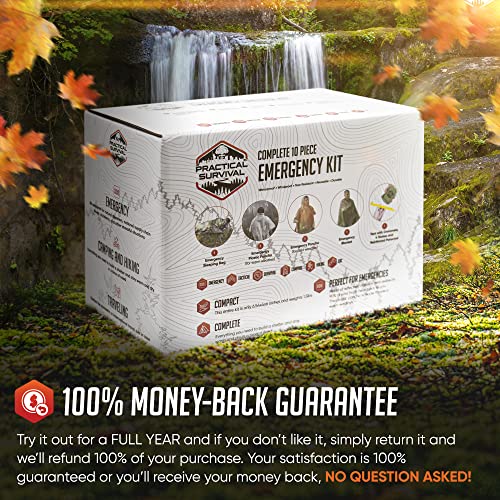 Complete 10-Piece Survival Shelter Kit