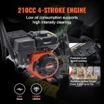 VEVOR 3600 PSI Gas Pressure Washer with Nozzles