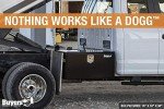 Black Steel Underbody Truck Tool Box 18x18x36