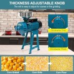 Electric Grain Mill Grinder for Wet and Dry Use