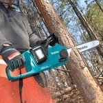Makita XCU04CM Brushless (4.0Ah) 36V (18V X2) LXT 16" Chain Saw Kit, Two Batteries, Teal