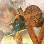 Makita XCU04CM Brushless (4.0Ah) 36V (18V X2) LXT 16" Chain Saw Kit, Two Batteries, Teal