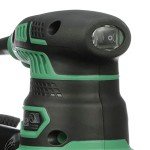 Metabo HPT 5-Inch Random Orbit Sander | Variable Speed | Powerful 230W 2.8 Amp Motor | Soft Elastomer Grip | Includes 2 Pieces of Sanding Paper, Dust Bag, Vacuum Adapter | 5-Year Warranty | SV13YST