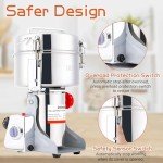 BI-DTOOL 2000g Electric Grain Mill Grinder 36000r/min High-speed Grain Spice Herb Grinder 3500W Dry Grinder Machine 304 Stainless Steel Superfine powder Grinder for Kitchen Home and Commercial