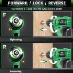 Tegatok 20V Cordless Drill Set, 3/8 Drill Handheld Drill Kit with 18+1 Torque Setting, LED Electric Power Drill Set with Battery and Charger, Electric Screwdriver Tools Kit, 2 Batteries