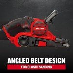CRAFTSMAN Electric 7 Amp Belt Sander, 3-in. x 21-in., Corded (CMEW213)