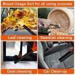 Leisch Life 21V Leaf Blower Cordless | Handheld Electric Lightweight Blower with 2.0Ah Rechargeable Battery & Fast Charger | Adjustable Speeds, Portable Design for Lawn, Patio, Yard, Sidewalk Cleaning
