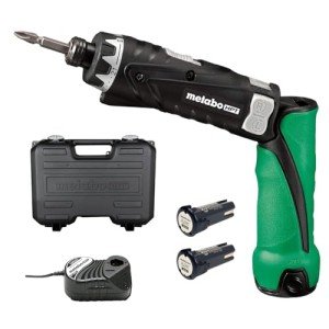 Metabo HPT Cordless Screwdriver Set, 3.6V, Precision Screwdriver Set with Case, 2 Lithium-Ion Batteries, Charger and Bit, 21 Clutch, Electric Screwdriver with LED light, Torque Screwdriver, DB3DL2