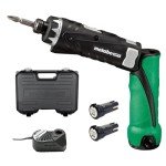 Metabo HPT Cordless Screwdriver Set, 3.6V, Precision Screwdriver Set with Case, 2 Lithium-Ion Batteries, Charger and Bit, 21 Clutch, Electric Screwdriver with LED light, Torque Screwdriver, DB3DL2