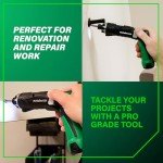Metabo HPT Cordless Screwdriver Set, 3.6V, Precision Screwdriver Set with Case, 2 Lithium-Ion Batteries, Charger and Bit, 21 Clutch, Electric Screwdriver with LED light, Torque Screwdriver, DB3DL2
