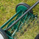 American Lawn Mower Company 1725-16GC 16-inch 7-Blade Reel Mower with Grass Catcher, Specialty Grass Mower, Green