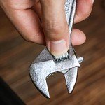Mr. Pen - Small Wrench, Adjustable, 6 Inches, Hex-Shaped Jaw Opens To 3/4 Inch, Made From Heat Treated Carbon Steel