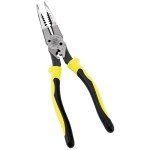Klein Tools J207-8CR Needle Nose Pliers are All-Purpose Linesman Pliers, Made in USA, Crimping, Looping, Cutting, Stripping, Crimping, Shearing