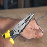 Klein Tools J207-8CR Needle Nose Pliers are All-Purpose Linesman Pliers, Made in USA, Crimping, Looping, Cutting, Stripping, Crimping, Shearing