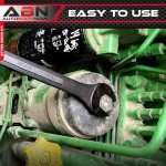ABN Standard Wrenches Set - 16 Piece SAE Combination Wrench Set 1/4in to 1-1/4in SAE Wrench Set with Roll Up Pouch
