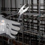 Klein Tools 201-7CST Rebar Work Pliers with Spring-Loaded Action, Induction Hardened Knives and Handle Tempering
