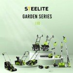 STEELITE Leaf Blower 21V, Electric Leaf Blower Cordless with 4.0Ah Battery and Charger, Powerful Battery Blower for Lawn Care, Patio Cleaning and Dust