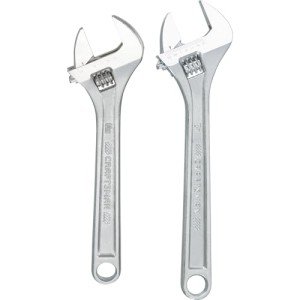 CRAFTSMAN Adjustable Wrench Set, 2Piece (CMMT12002)