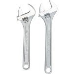 CRAFTSMAN Adjustable Wrench Set, 2Piece (CMMT12002)