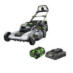 EGO POWER+ Electric Lawn Mower, Self-Propelled Cordless, Includes 56V 6.0Ah Battery And 320W Charger - LM2114SP