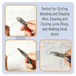 Mr. Pen- Jewelry Pliers Kit, 3 Pack Mini Chain Nose Pliers Wire Cutters for Jewelry Craft & Earring Making