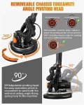 MYTOL Electric Drywall Sander with Vacuum Dust Collection, Variable Speed, LED Light, Foldable Handle, Sanding Discs & Grids