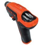 BLACK+DECKER 4V MAX Electric Screwdriver, Cordless, 180 RPM, 8 Bits With Built-In, Storage Compartment, Batteries Included (BDCS50C)