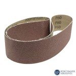Benchmark Abrasives 2” x 36” Inch Sanding Belts with Aluminum Oxide Sand Paper for Metal Grinding, Sanding, Knife Polishing, Surface Blending Belt Sander Paper Belt for Woodworking (10 Pack), 36 Grit