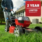 Toro Recycler 21 Inch Deck 60 Volt Max Durable Steel Foldable Lockable Self Propel Lawn Mower Tool Only with 3 Phase Brushless Motor, Black/Red