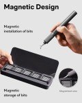 HOTO 25-in-1 Precision Screwdriver Set, 3.7V Electric Screwdriver, Max. 3 N·m Torque, USB-C Rechargeable, Compact Magnetic Tool for Phone, Laptop, Camera, Electronics, DIY Projects, Home Repair