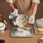 VEVOR 300g Electric Grain Mill Grinder, High Speed 1500W Commercial Spice Grinders, Stainless Steel Pulverizer Powder Machine, for Dry Grains Spices Cereals Coffee Corn Pepper, Straight Type