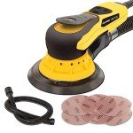 PHENDO Electric Random Orbital Sander Brushless 350W 3A Multi-function Variable Speed Corded Orbital Sanders Machine For Woodworking, Car, Drywall Sanding, Polishing…