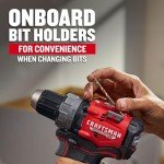 CRAFTSMAN V20 1/2 Inch Drill/Driver Kit with 2 Batteries and Charger (CMCD725D2)