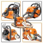 NEO-TEC NS872I 72cc Gas Chainsaw High-End Version, with NGK Spark Plug, Italian Ignition Coil, 24 Inch Chainsaw, 24" Chainsaw, Fit for 25 Inch, 28 Inch Bar, Gas Powered Chainsaw, Gasoline Chainsaw