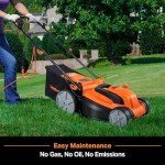 LawnMaster MEB1216K Electric Lawn Mower 16-Inch 12AMP
