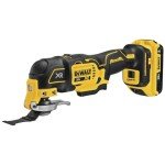 DEWALT 20V MAX Orbital Sander and Oscillating Tool, Cordless Woodworking 2-Tool Set with 5ah Battery and Charger (DCK202P1)