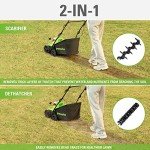 Greenworks 40V 15 inch Dethatcher/Scarifier, Tool Only