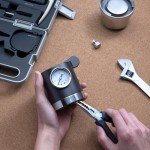 HOTO Cordless Brushless Drill Tool Set, Variable Speed, Hidden Buckle, Unique LED Screen, Intelligent Digital Display, Safe, Exquisite & Practical, High-end Drill Kit for Home/Daily Use