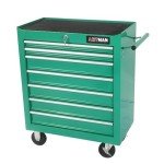 BOVONO Too Chest, 7-Drawers Rolling Tool Chest on Wheels, Tool Cart with Drawers & Key,Rolling Tool Box for Garage, Warehouse, Repair Shop, Tool Room (Green)